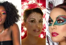 imagem com 3 mulheres com maquiagem de carnaval - capa